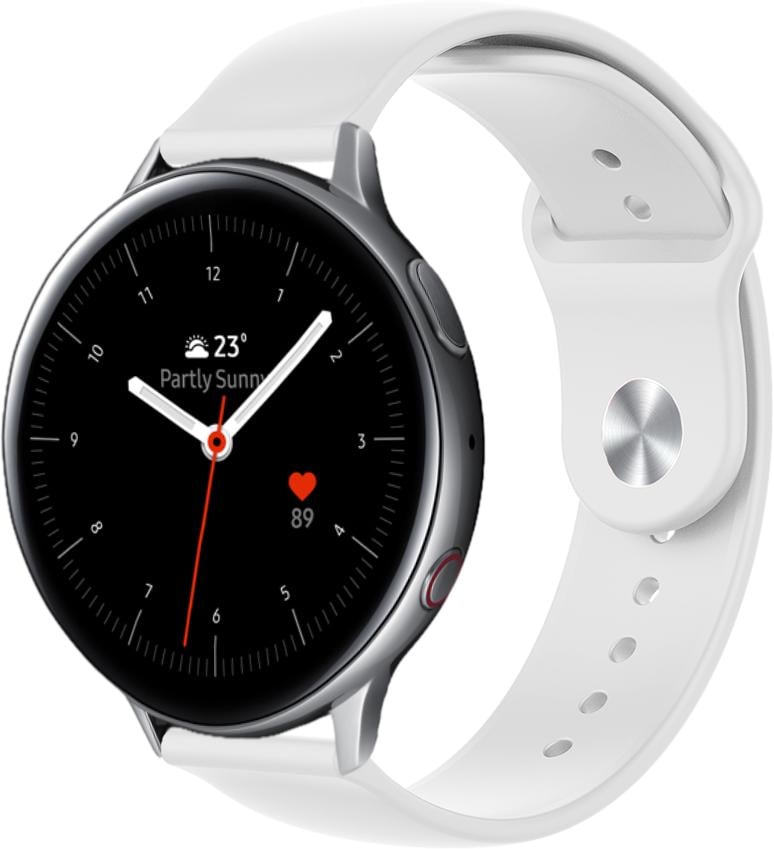 Ремешок Base для Galaxy Watch Active 2 40/44 мм White (18929) - фото 1 Ремешок Base для Galaxy Watch Active 2 40/44 мм White (18929) - фото 1