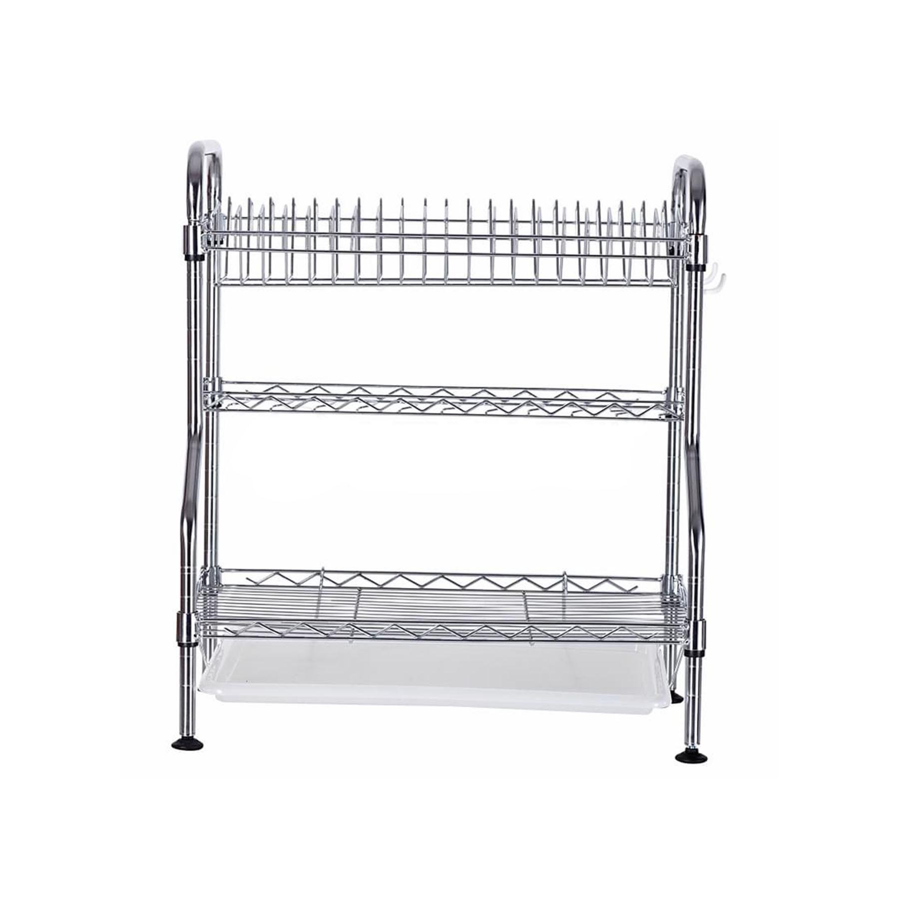 Сушарка металева для кухонного посуду 45х30х44 см - фото 3 Сушарка металева для кухонного посуду 45х30х44 см - фото 3