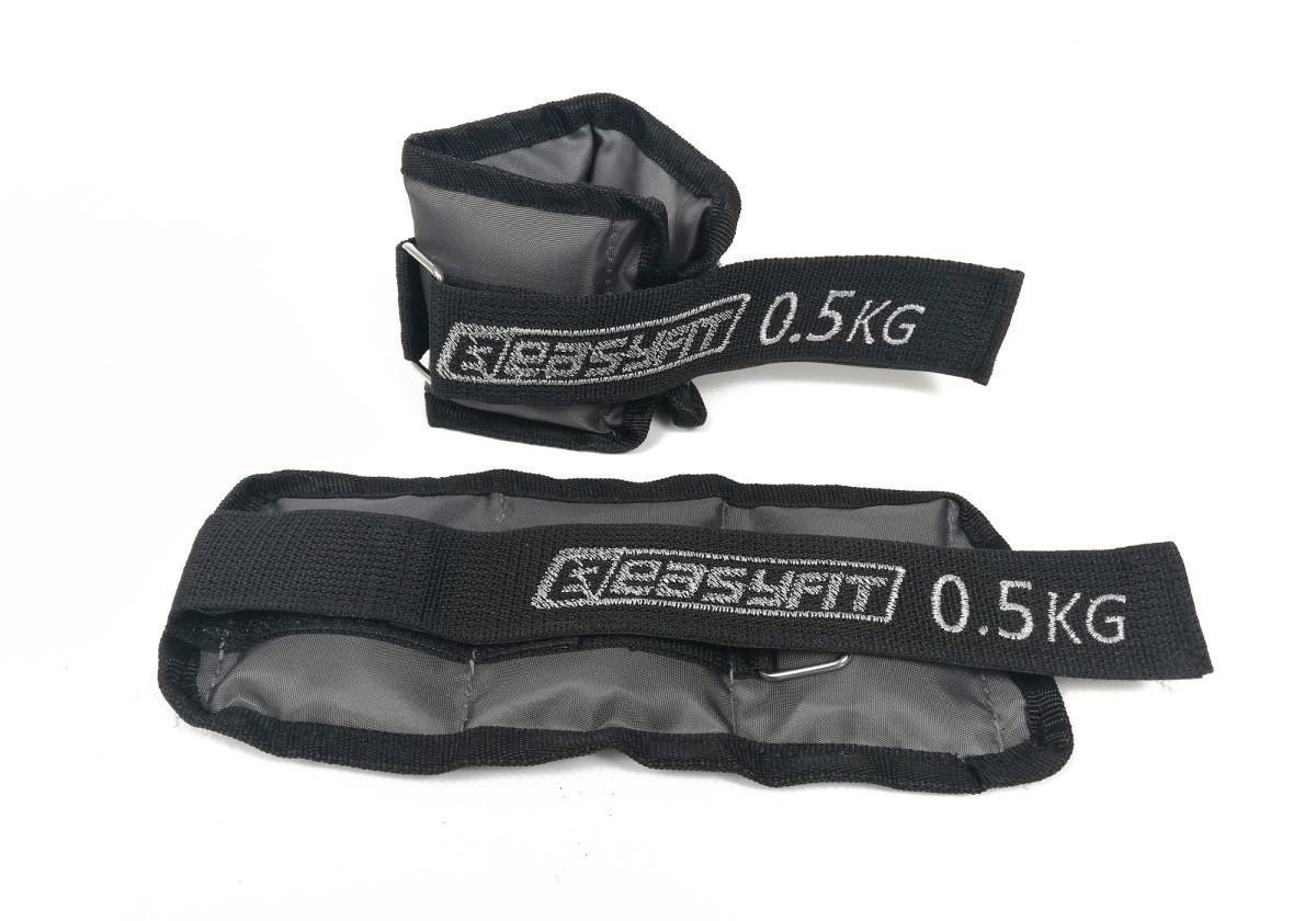 Утяжелители EasyFit для ног и рук с металлом 2 шт. 0,5 кг (EF-AWTМ-050) - фото 3 Утяжелители EasyFit для ног и рук с металлом 2 шт. 0,5 кг (EF-AWTМ-050) - фото 3