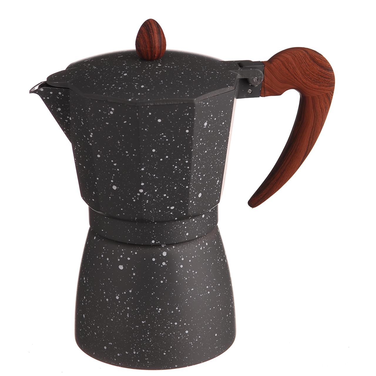 ᐉ Кофеварка гейзерная A-Plus мраморная 6 чашек (2085) • Купить в Киеве ...