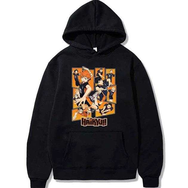 Худі для хлопчика аніме 160 см Чорний (2765867315)