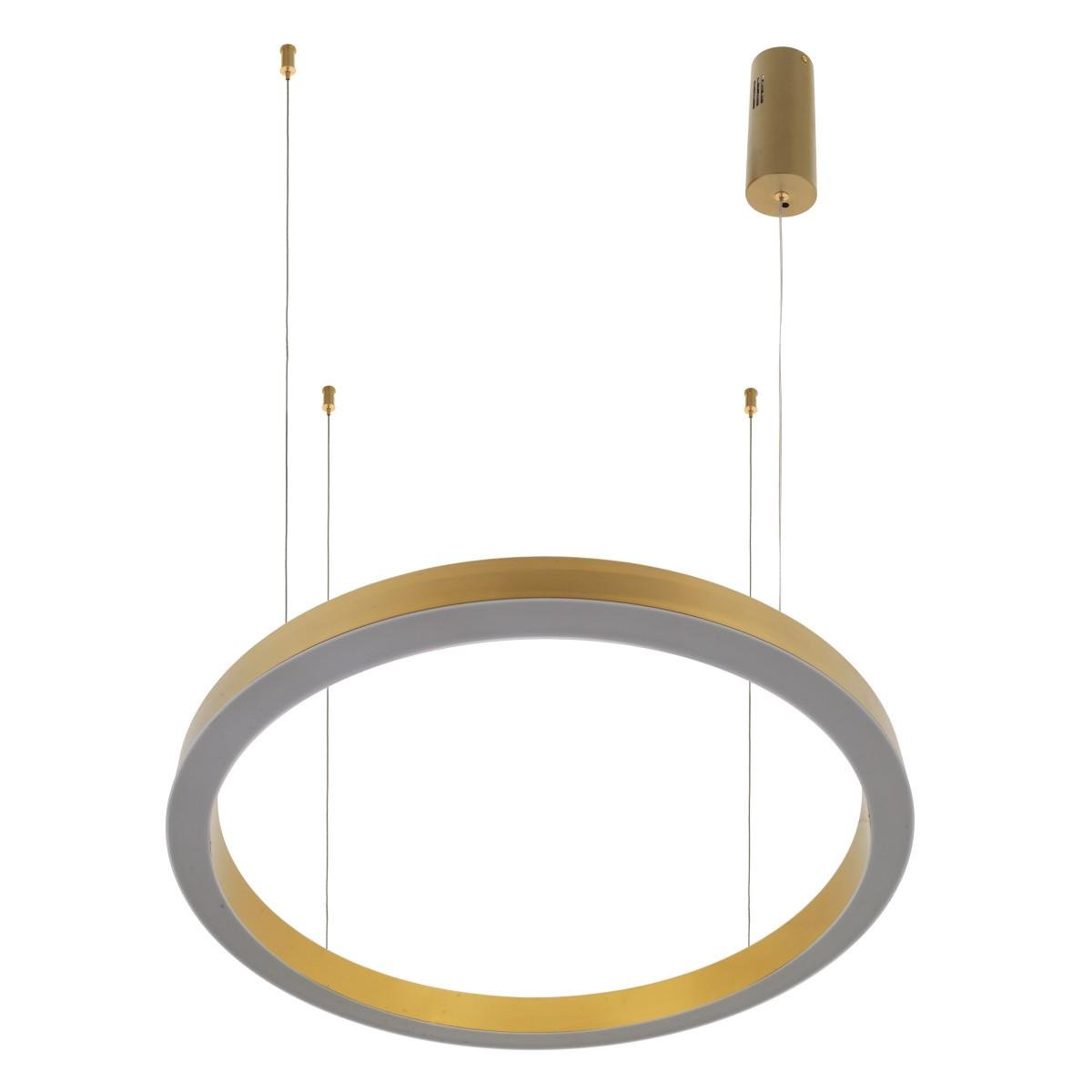 Люстра лофт подвесная светодиодная Brille BR-930S/51 W WW GBZ