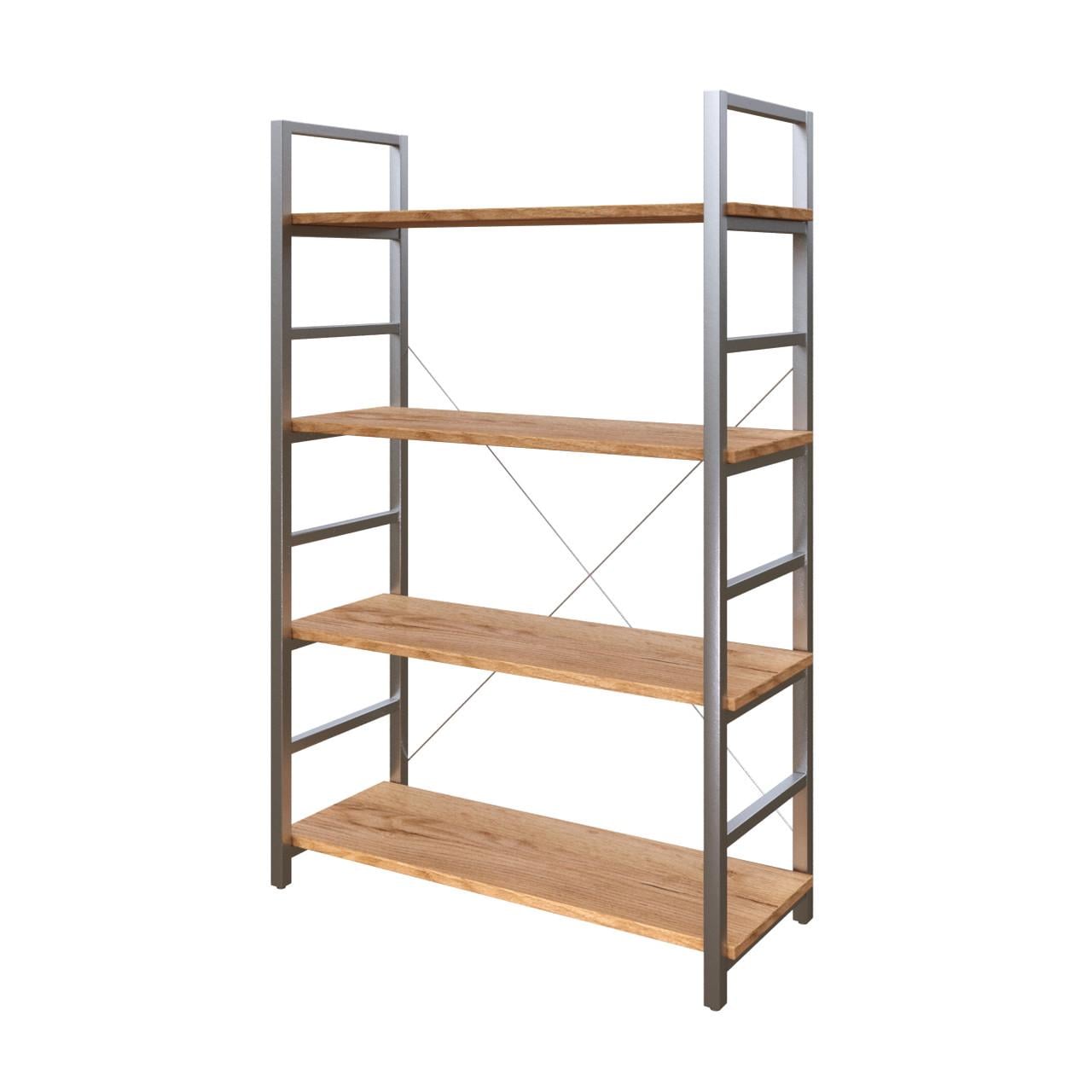 Стеллаж металлический Loft Details M-125-2 Дуб крафт золотой