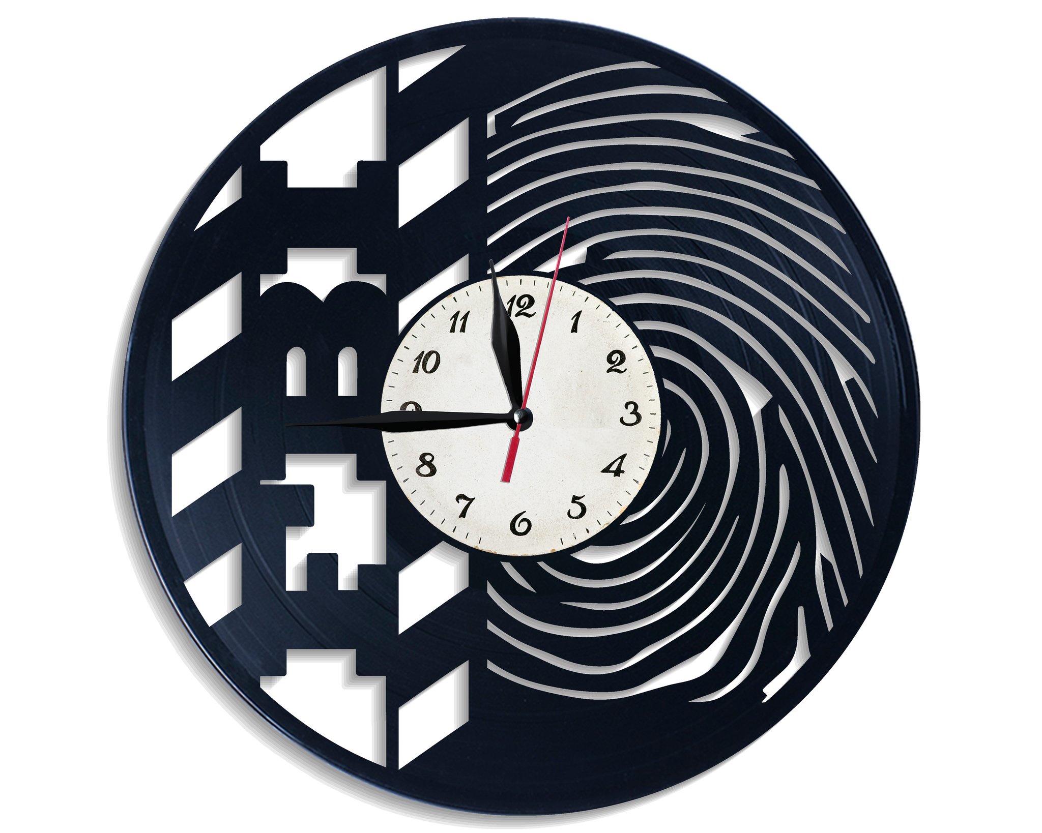 Часы настенные FBI 2612 из виниловой пластинки