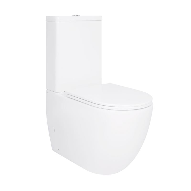 Унитаз-компакт Qtap Robin Ultra Quiet без ободка с сиденьем Soft-close (QT13226089AW) Унитаз-компакт Qtap Robin Ultra Quiet без ободка с сиденьем Soft-close (QT13226089AW)