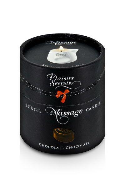 Масажна свічка Plaisirs Secrets Chocolate 80 мл - фото 1