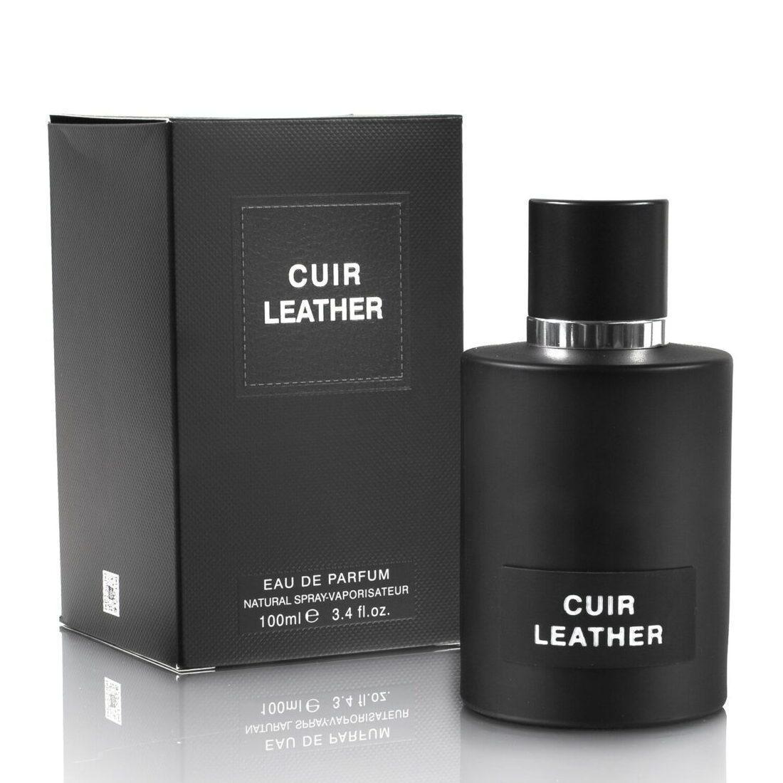 Парфюмированная вода для мужчин Fragrance World Cuir Leather 100 мл (383702)