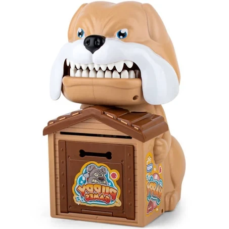 Копилка-сейф детская yl088 Собака кусака с кодовым замком и сканером отпечатка пальца (MLD_V67)