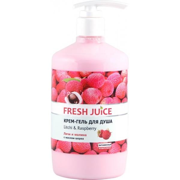 Гель для душа Fresh Juice Litchi & Raspberry 750 мл (4823015936166) - фото 1