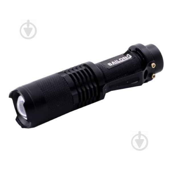 Фонарь ручной светодиодный BL-1812 T6 Черный