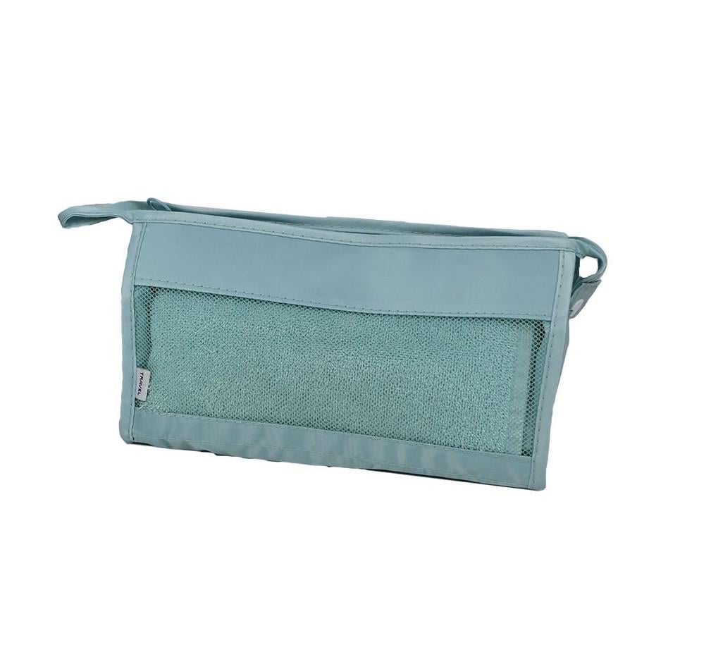 Набір дорожніх органайзерів 9в1 з нейлону для валізи та дому Бірюзовий (КДО-40-65) - фото 4 Набір дорожніх органайзерів 9в1 з нейлону для валізи та дому Бірюзовий (КДО-40-65) - фото 4