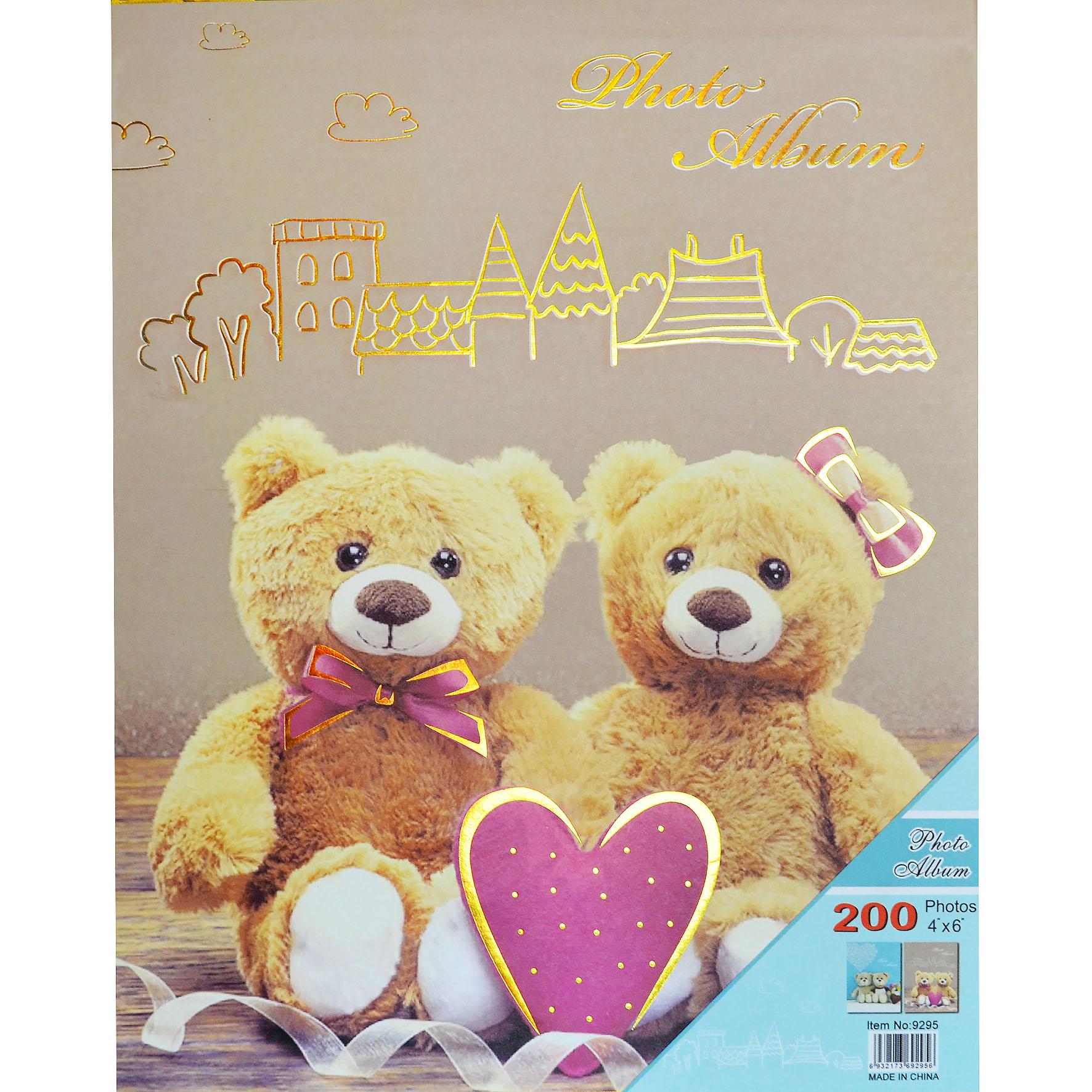 Фотоальбом детский Мишки 200 фото 10х15 см (3019)