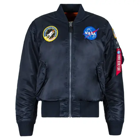 Куртка бомбер Alpha Industries Ma-1 NASA 3XL Blue (MJM21093C1B3XL) - фото 6