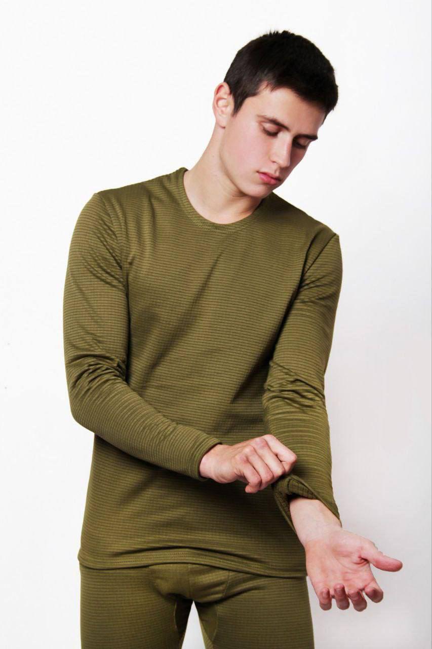 Термобілизна чоловіча вафельна 8123 L Зелений (12782378) - фото 5 Термобілизна чоловіча вафельна 8123 L Зелений (12782378) - фото 5