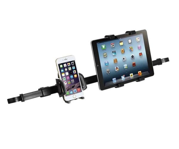Держатель двойной автомобильный iMount 50HD12-88 для смартфонов и планшетов с креплением к подголовникам Black Держатель двойной автомобильный iMount 50HD12-88 для смартфонов и планшетов с креплением к подголовникам Black