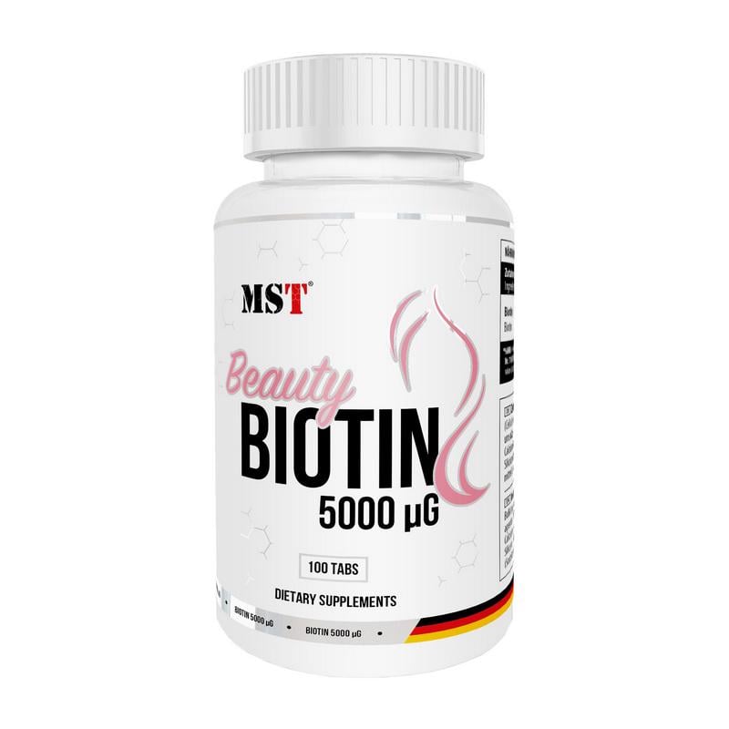 Биотин MST Beauty Biotin 5000 100 табл.