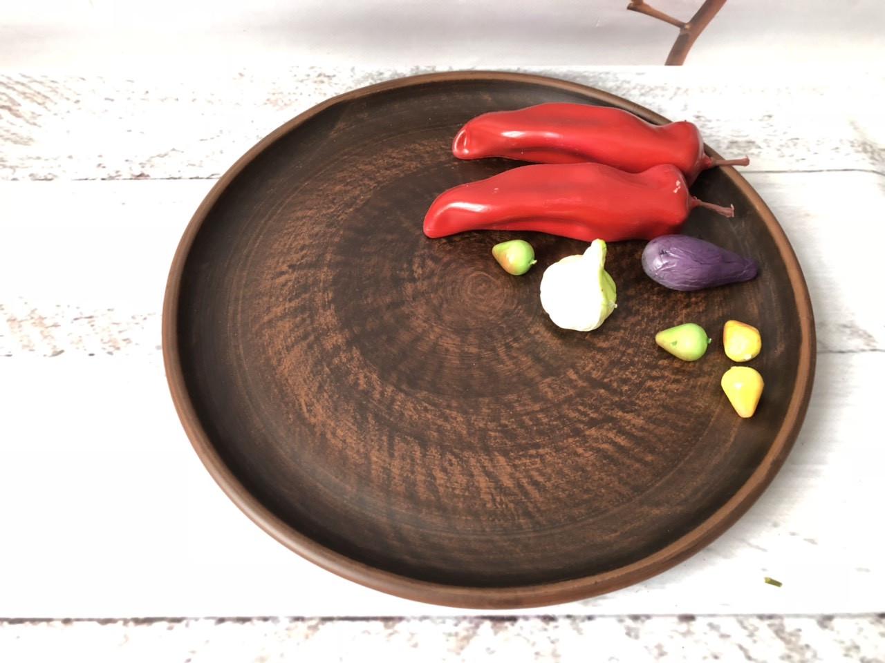 Блюдо глиняное 30 см (860277285) - фото 3