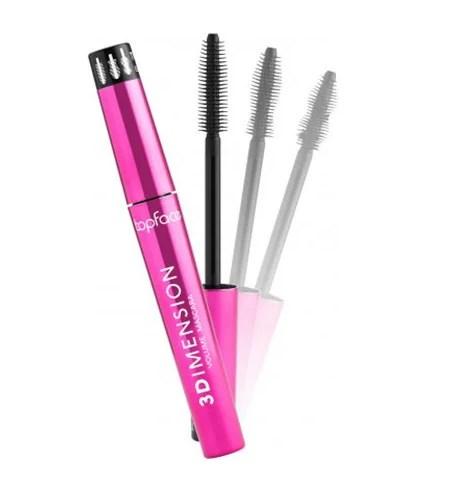 Туш для вій Topface 3Dimension Volume Mascara 8 мл Чорний (13350080) - фото 2