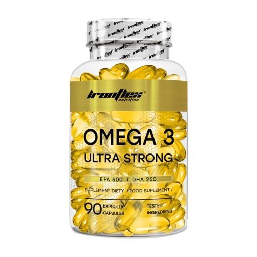 Риб'ячий жир IronFlex Omega 3 Ultra Strong 90 капс. (22191-01)