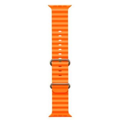 Ремешок силиконовый Ocean Band 42/44/45/49 мм Orange (srOBL04 or)