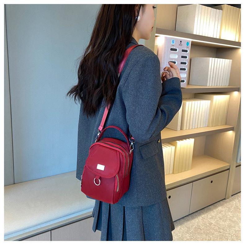 Жіноча сумка класична 10649 крос-боді Темно-червоний (29471876) - фото 4 Жіноча сумка класична 10649 крос-боді Темно-червоний (29471876) - фото 4