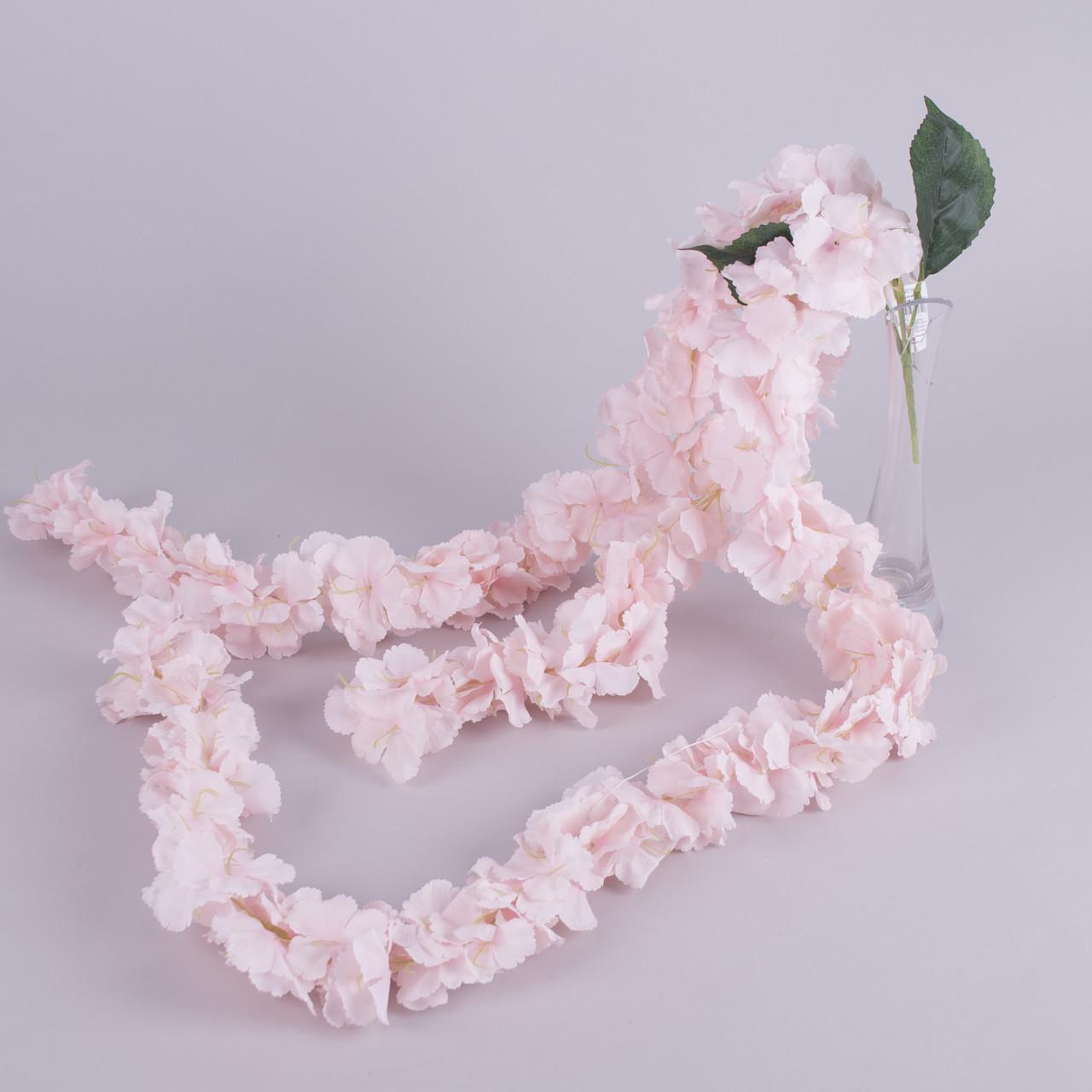 Свисающая гортензия кудрявая 110см (розовая)
