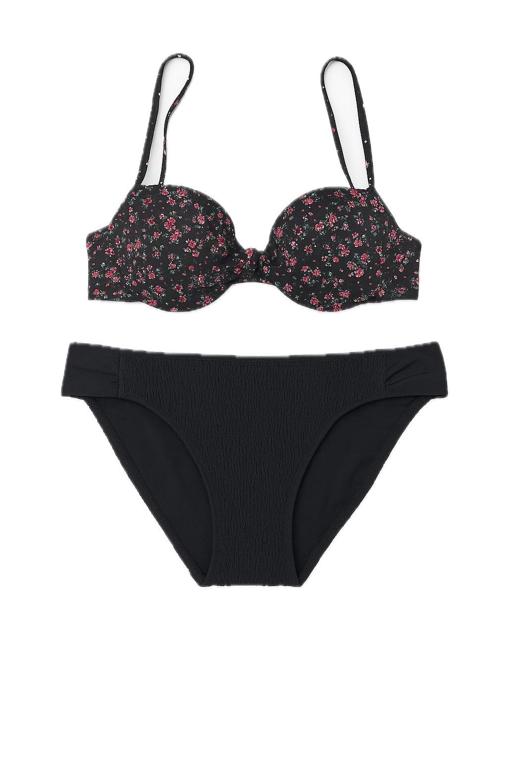 Купальник Buffalo 27660 Цветы р. 38 A Черный (3331109413357)