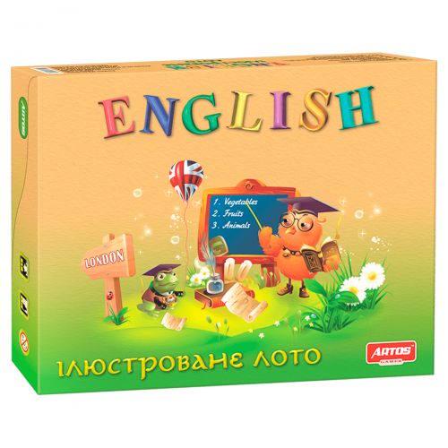 Настільна гра Лото ENGLISH (80338)