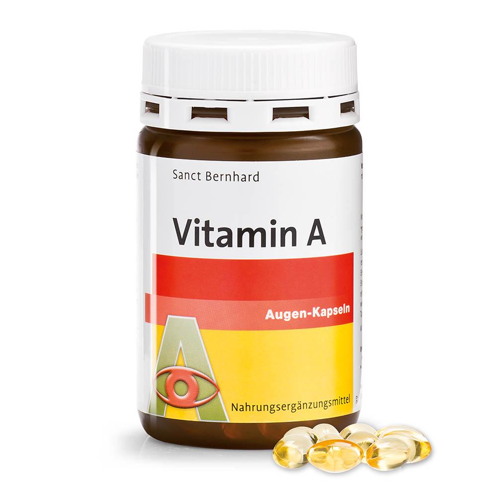 Вітамін А Sanct Bernhard Vitamin А 800 мкг 180 капсул (000099)