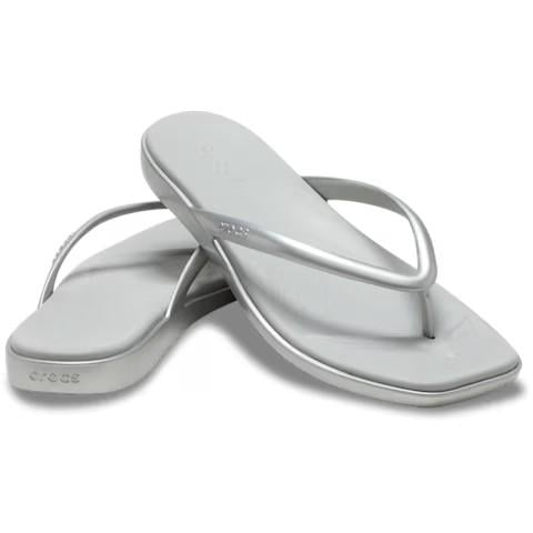 Флипы Crocs Miami Metallic p. 38-39 Silver (29726647)