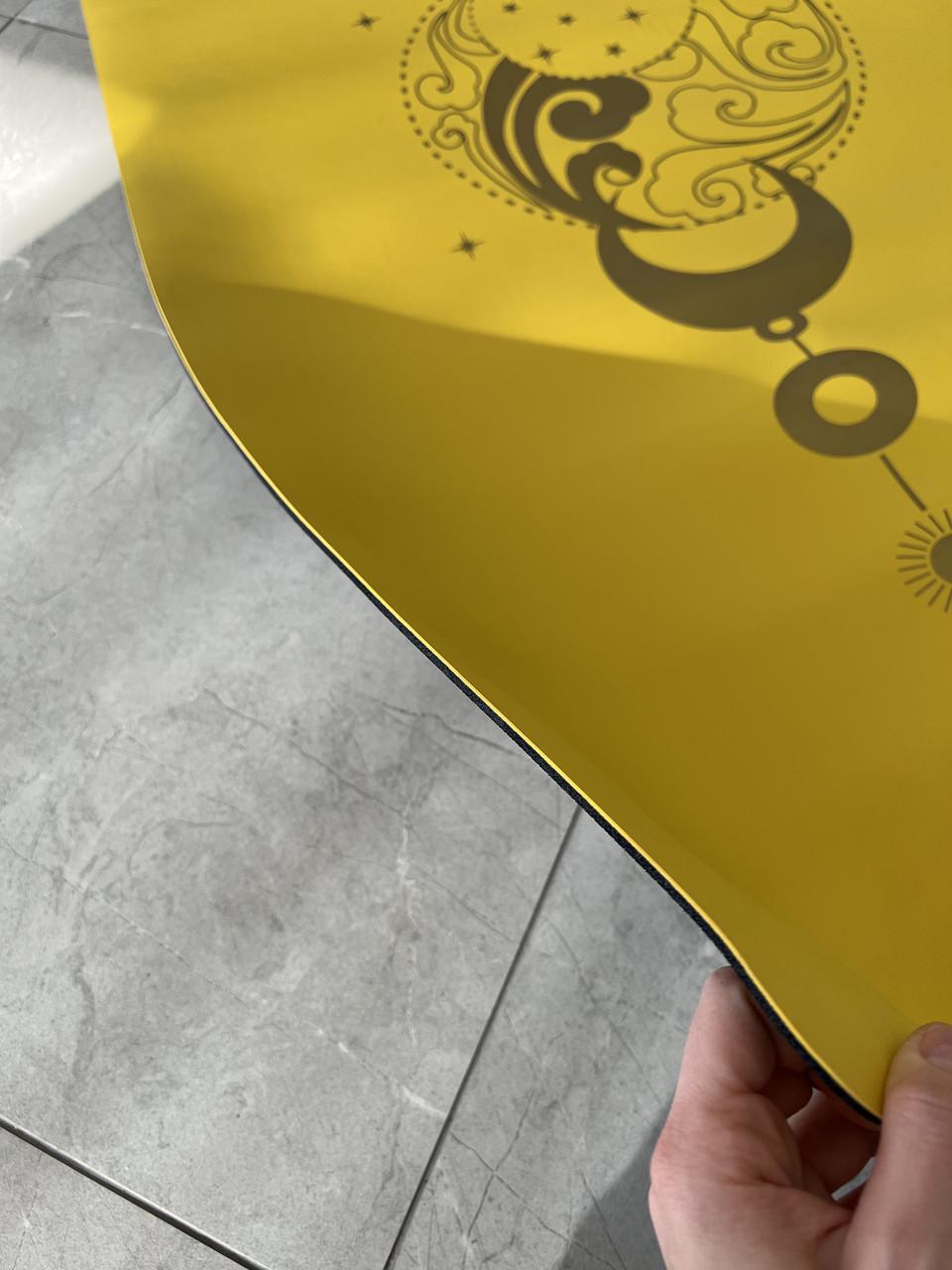 Коврик для йоги Lita Фазы луны PU премиальный каучуковый 183х68х0,5 см Желтый (13510844) - фото 6 Коврик для йоги Lita Фазы луны PU премиальный каучуковый 183х68х0,5 см Желтый (13510844) - фото 6