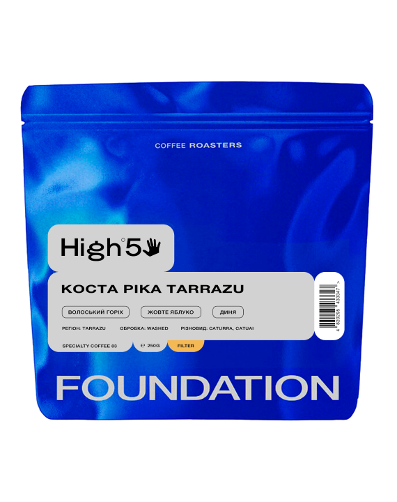 Кофе в зернах Foundation Coffee Roasters High5 Коста Рика Tarrazu 250 г