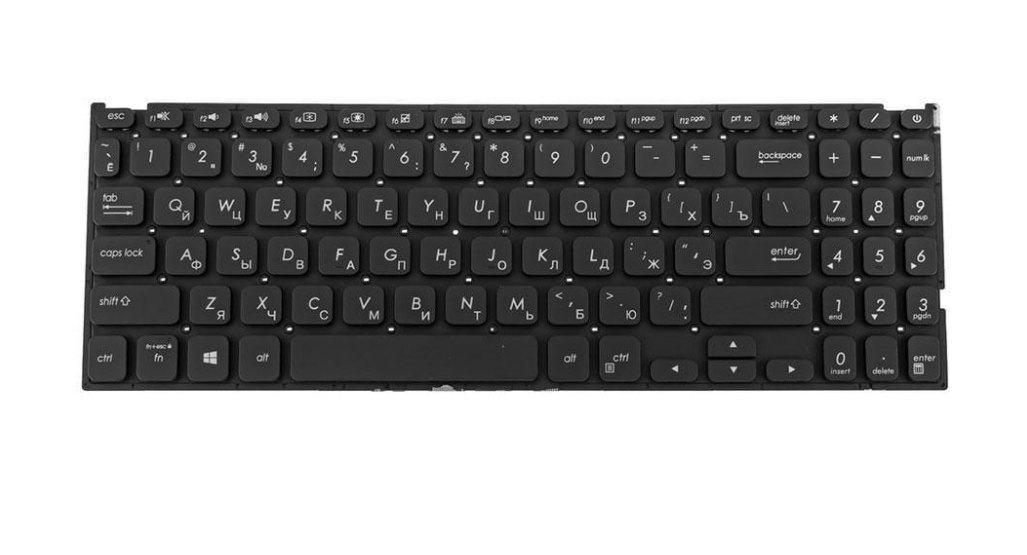 Клавиатура для ноутбука ASUS X512 Black (170081)