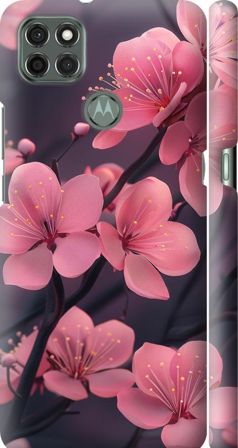 Чехол на Motorola G9 Power Пурпурная сакура (6075m-2229-42517)