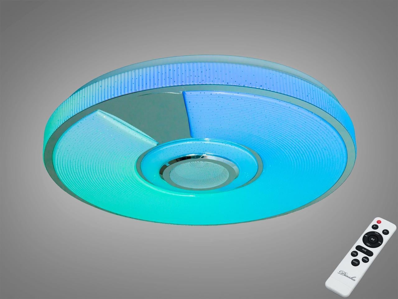 Люстра потолочная светодиодная TUYA 80Вт RGB Bluetooth Белый (2989250451)