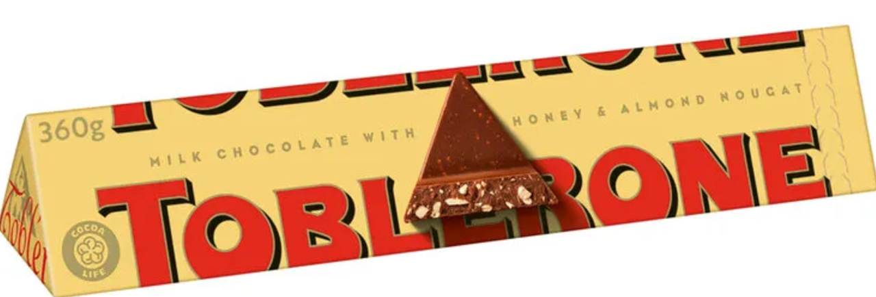 Шоколад Toblerone Milk Chocolate Bar с медом и миндальной нугой 360 г (2425412494)