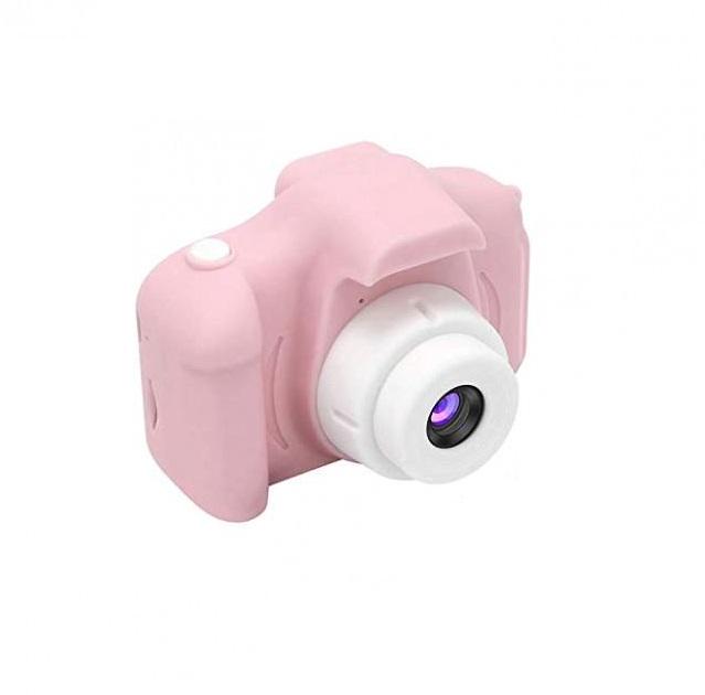 Дитячий ударостійкий цифровий фотоапарат х200 Рожевий (702f4105)