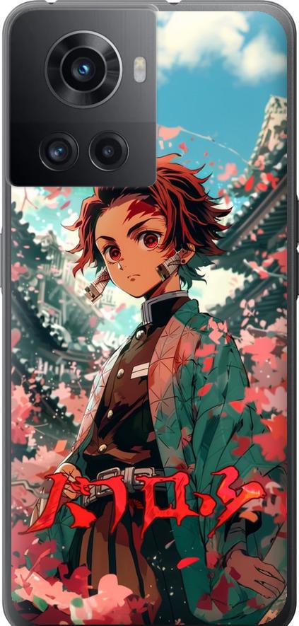 Чехол на OnePlus Ace Tanjiro Kamado (6132u-2953-42517) Чехол на OnePlus Ace Tanjiro Kamado (6132u-2953-42517)