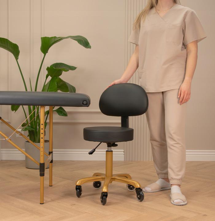 Табурет косметический I-coucou PSTcz-gp Черный - фото 9 Табурет косметический I-coucou PSTcz-gp Черный - фото 9