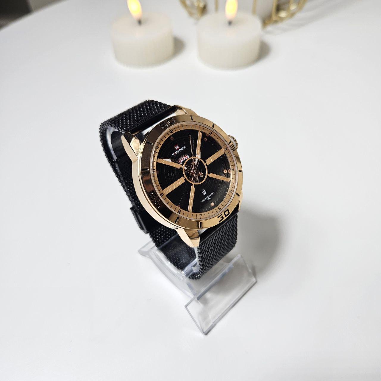Наручные часы мужские NaviForce NF9155 Black/Cuprum (3100) - фото 7 Наручные часы мужские NaviForce NF9155 Black/Cuprum (3100) - фото 7