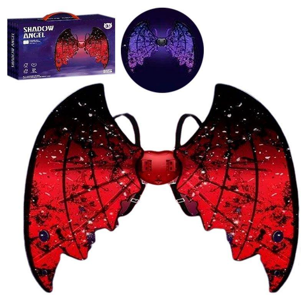 Крылья светодиодные для детей 68х62 см - фото 2 Крылья светодиодные для детей 68х62 см - фото 2