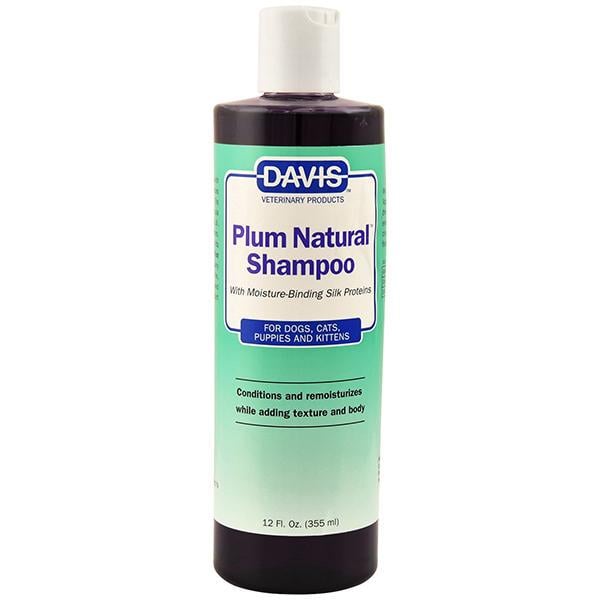 Шампунь Davis Plum Natural с протеинами шелка для собак и кошек 0,355 л