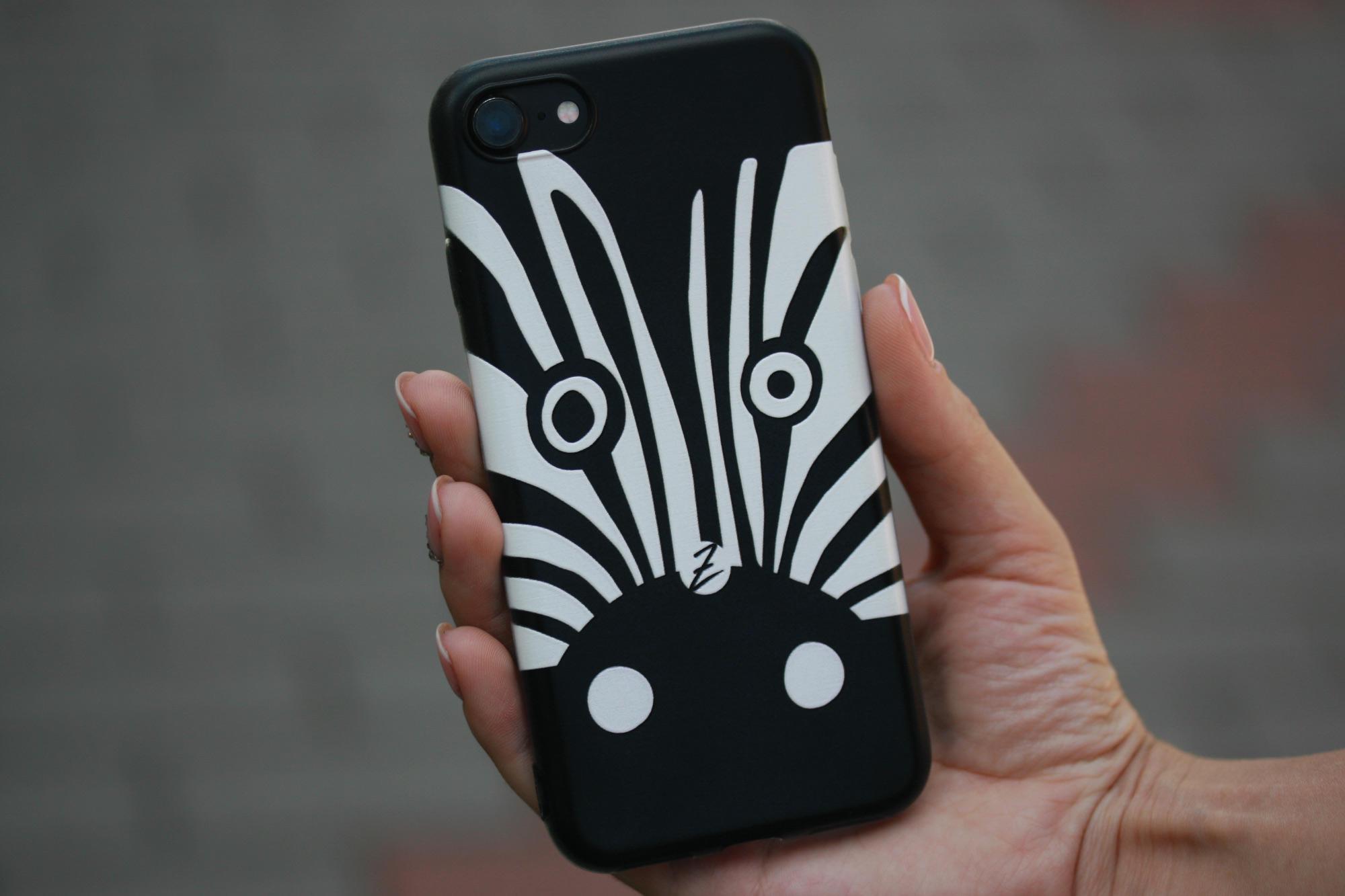 Силиконовый чехол Zorrov для Apple iPhone 11 Pro Max - Zebra (12180040179072459) - фото 3