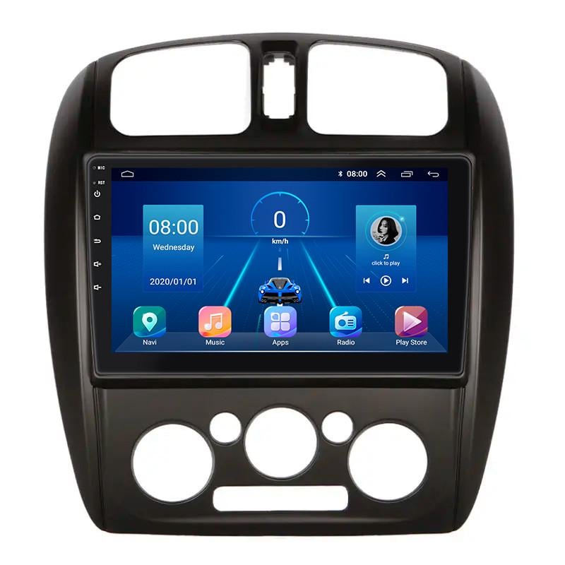 Автомагнитола штатная Lesko 4G/GPS/Wi-Fi для Mazda 323 VI BJ Рестайлинг 2000-2003 4/64Gb 9" (1987107003)