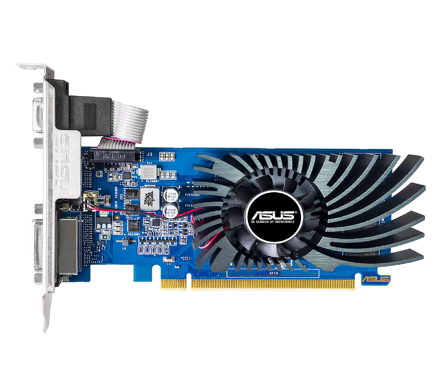 Відеокарта Asus GT 730 2GB DDR3 EVO GT730-2GD3-BRK-EVO GDDR3 64 bit PCI-E 2.0