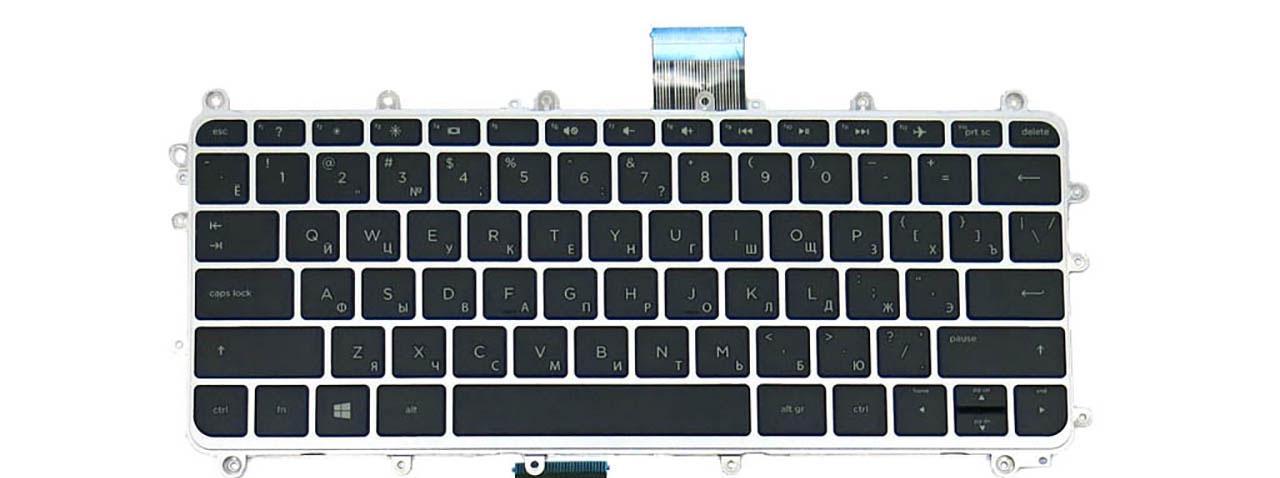 Клавиатура для ноутбука HP Pavilion 11-N матовая (755896-251)