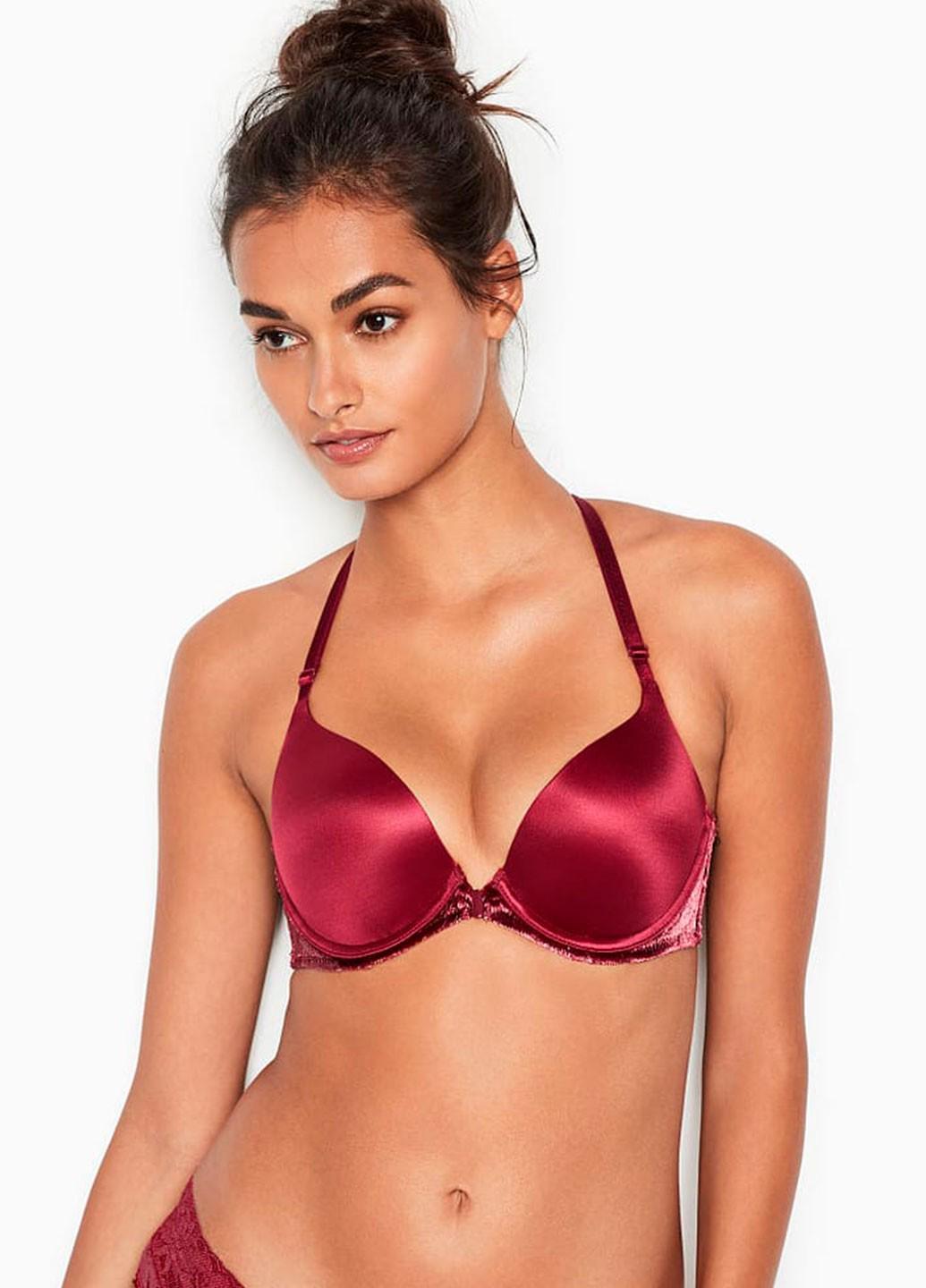 Бюстгальтер Victoria's Secret 34B Бордовый (70000386902GBC34B)