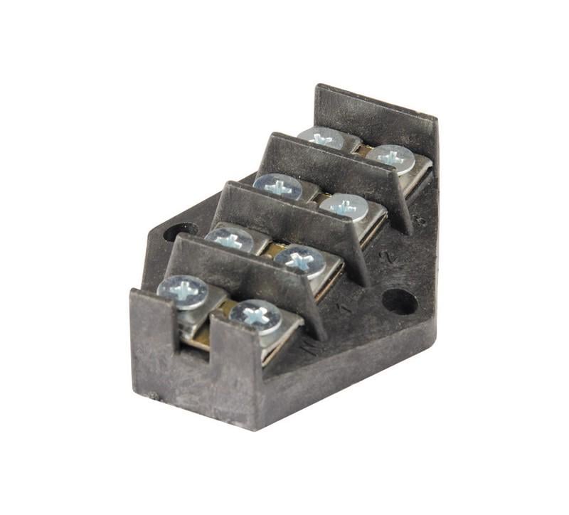 Колодка клеммная Господар 40 А 4x10 мм (94-0240) Колодка клеммная Господар 40 А 4x10 мм (94-0240)