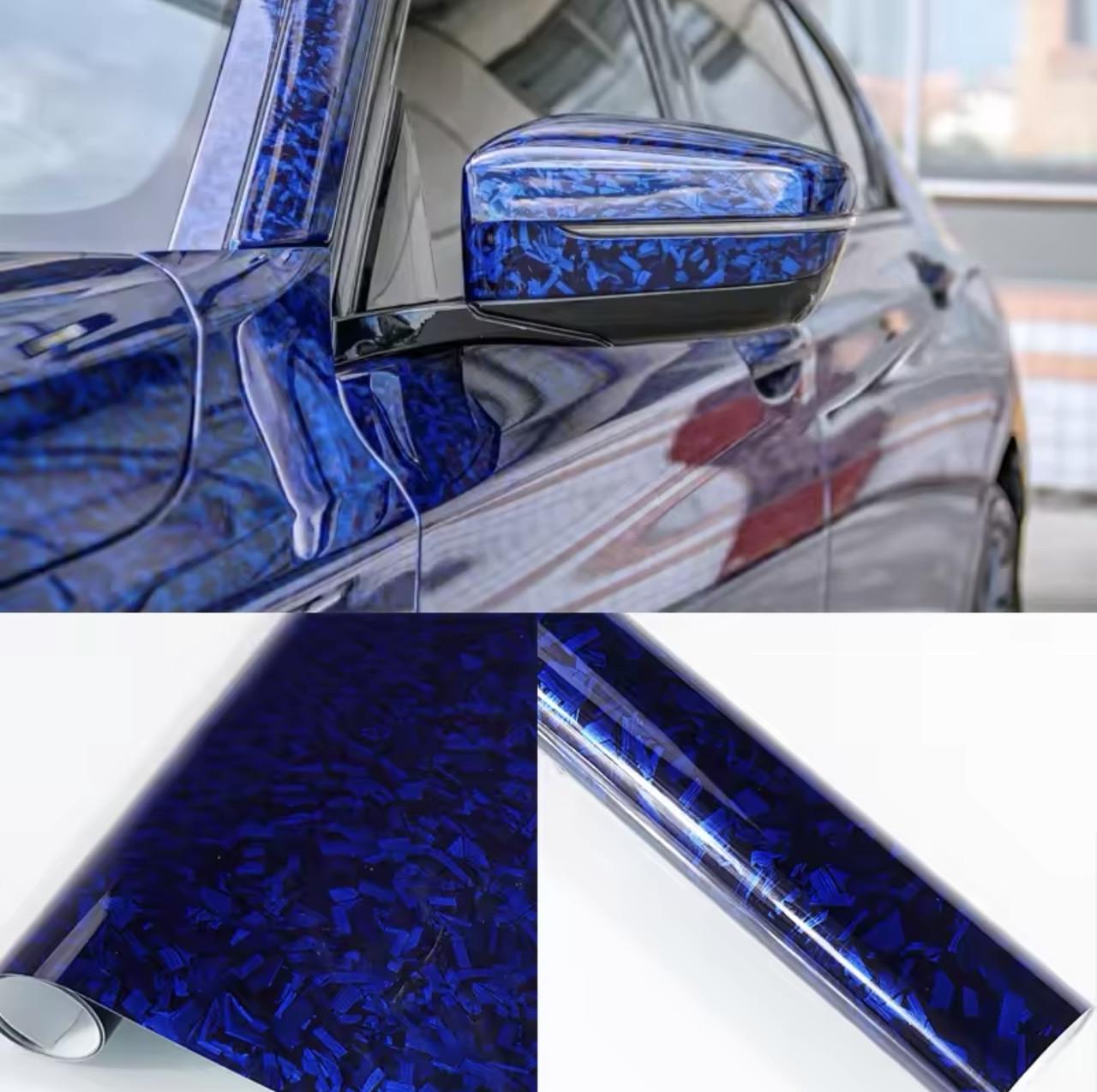 Плівка самоклеюча СONGSHANG під кований ломаний карбон глянцева 50x150 см (2495007592) - фото 3