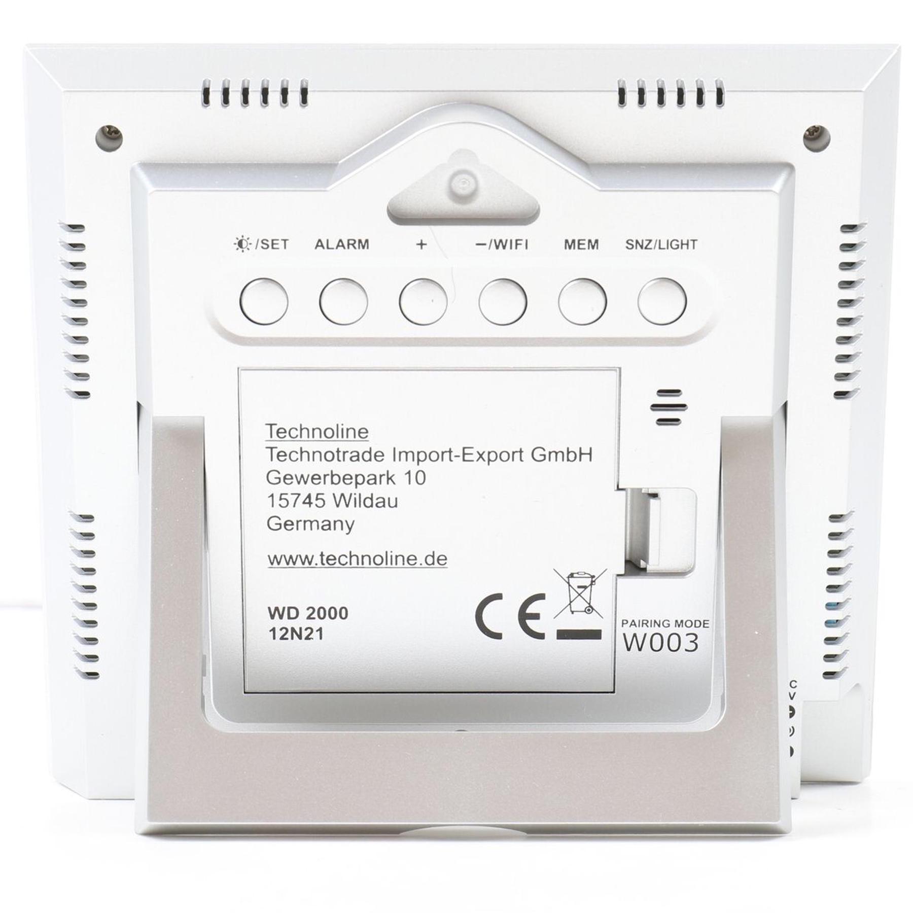 Метеостанция Technoline DirektWetter WD2000 Silver (WD2000) - фото 6 Метеостанция Technoline DirektWetter WD2000 Silver (WD2000) - фото 6